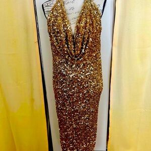 Sequence Halter Dress 💕